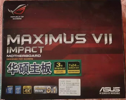 华硕maximus vii impact主板m7i1150针支持4570 4790kcpu处理器