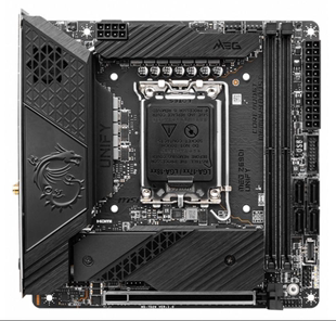 二手微星MEG Z690I UNIFY1700主板itx支持13/14代cpu5代内存雷电
