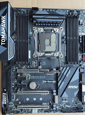 微星X99A TOMAHAWK主板2011v3主板支持6800k 2680v3 2699v4cpu