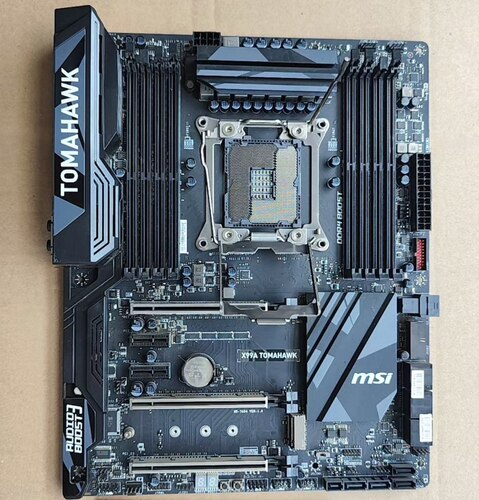 微星X99A TOMAHAWK主板2011v3主板支持6800k 2680v3 2699v4cpu