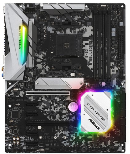 华擎B450 STEEL LEGEND钢铁传奇am4主板支持1700 2600 3900 5950x