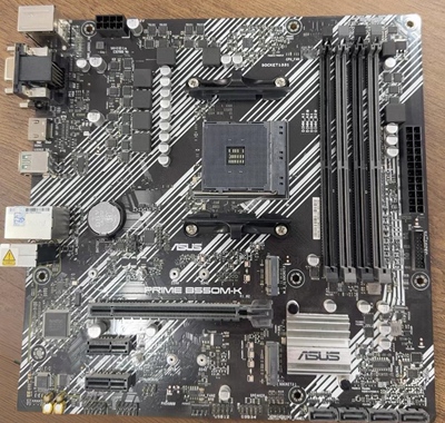 华硕B550M-K主板am4支持1700 2600 3600 5600 5950x处理器
