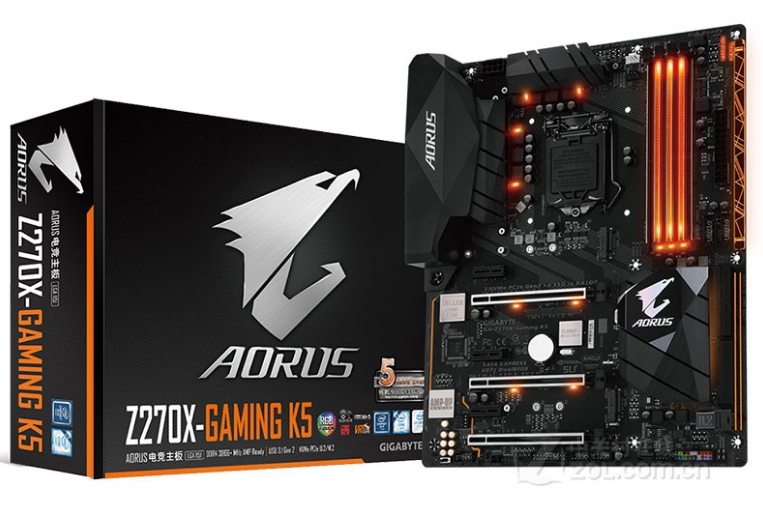 技嘉AORUS Z270X-GamingK5主板1151针支持i565006600i767007700k