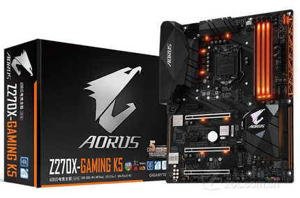 技嘉AORUS Z270X-GamingK5主板1151支持6500 6600 6700 7700kcpu