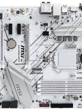 微星B360 GAMING ARCTIC极地版1151主板支持i58500i787009700kcpu