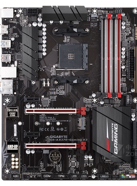 技嘉AORUS AX370-Gaming K3台式机am4主板3600 5700 5950xcpu