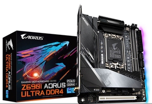 技嘉z690i ddr4内存1700针主板支持12 ultra 14代cpu aorus