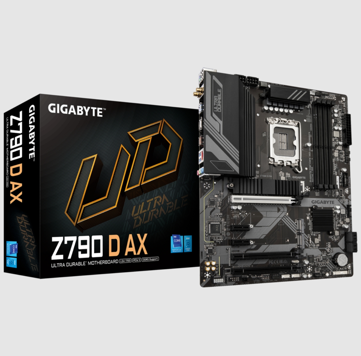 技嘉Z790 D AX D5内存1700针电脑主板支持12/13/14代cpu处理器