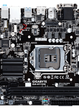 技嘉H110N主板1151针miniITX支持6500 6600 6700 7700kcpu处理器