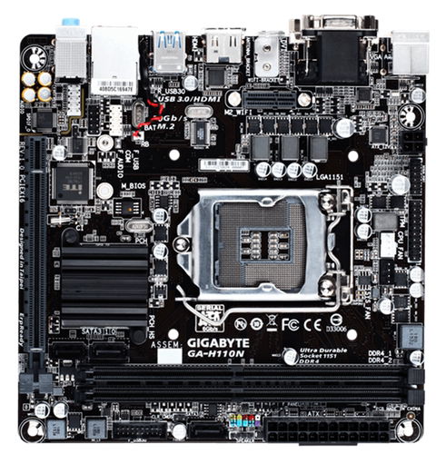 技嘉H110N主板1151针miniITX支持6500 6600 6700 7700kcpu处理器