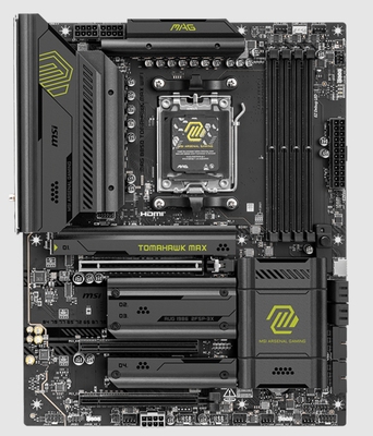 微星b850 tomahawk max wifi战斧主板am4支持7800x 9700x 9950cpu