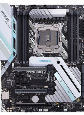 华硕PRIME X299-A主板2066针支持7800x 9900x10980xcpu三角洲行动