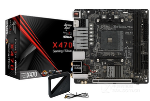 ac台式 ITX 机am4主板3500 5600g 5950xcpu 华擎X470 5700 Gaming