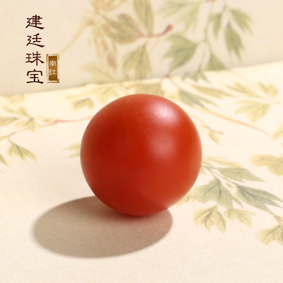 保山南红散珠可定制镶嵌