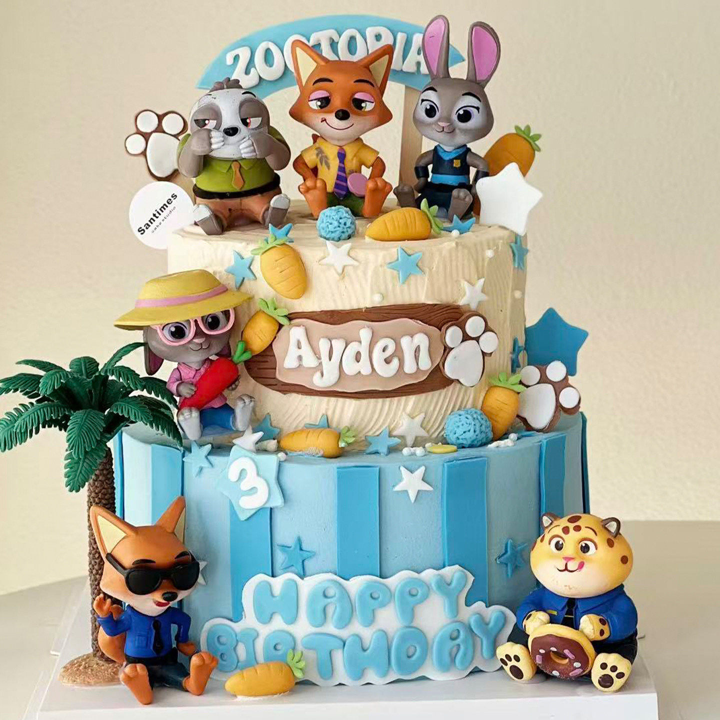 卡通动漫儿童生日疯狂动物城蛋糕装饰动物大会摆件椰子树萝卜插件,节庆用品/礼品,蛋糕/烘焙装饰用品,淘宝优惠券,粉丝福利购,淘宝优惠卷