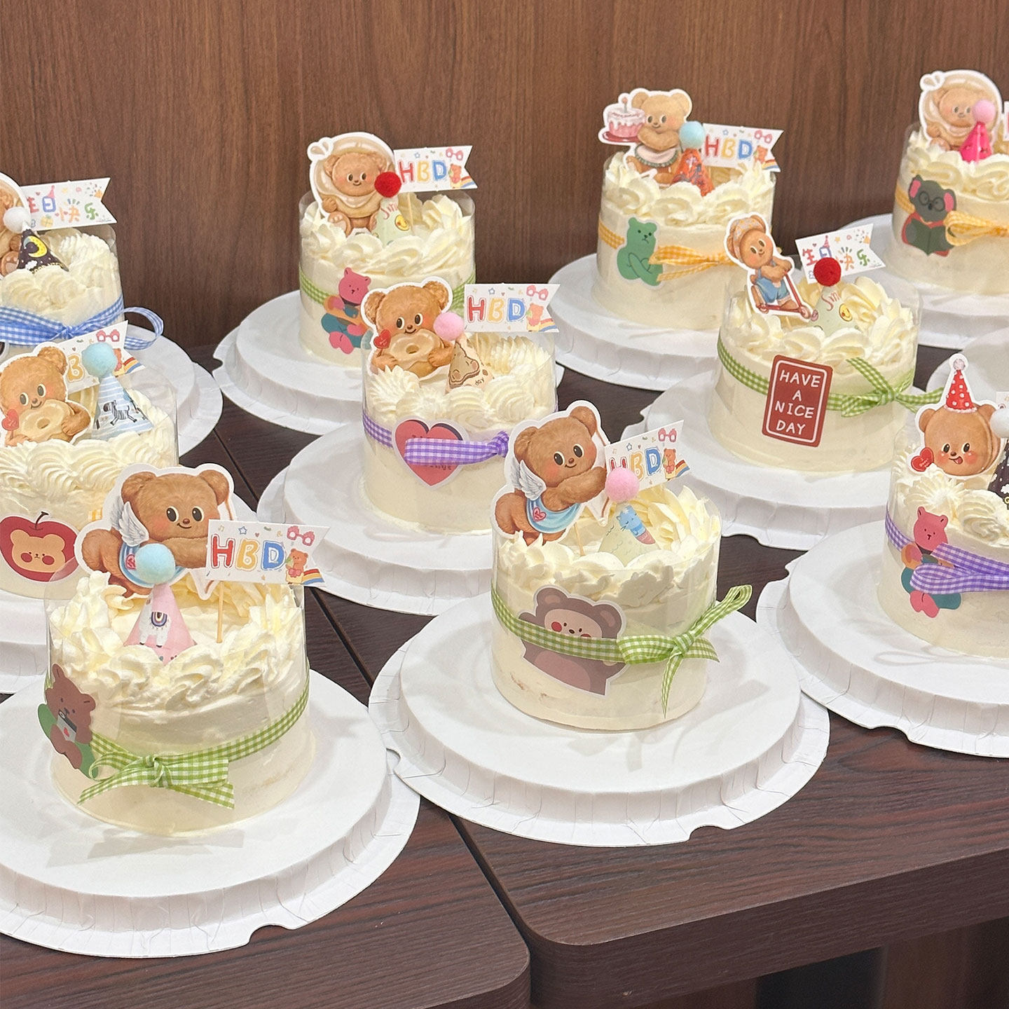 六一儿童节黄油小熊蛋糕装饰可爱男孩女孩迷你帽蝴蝶结丝带插件,节庆用品/礼品,蛋糕/烘焙装饰用品,淘宝优惠券,粉丝福利购,淘宝优惠卷