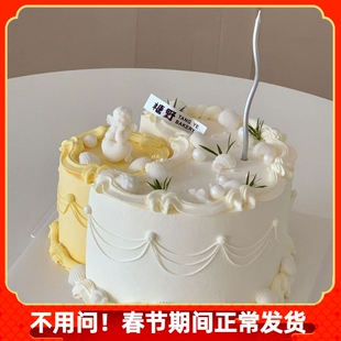 网红七夕日月同辉喷砂蛋糕装饰情侣纪念日欧式天使贝壳海星模具