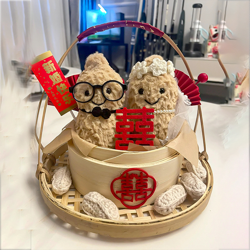 毛绒jerrycat结婚订婚烘焙装饰