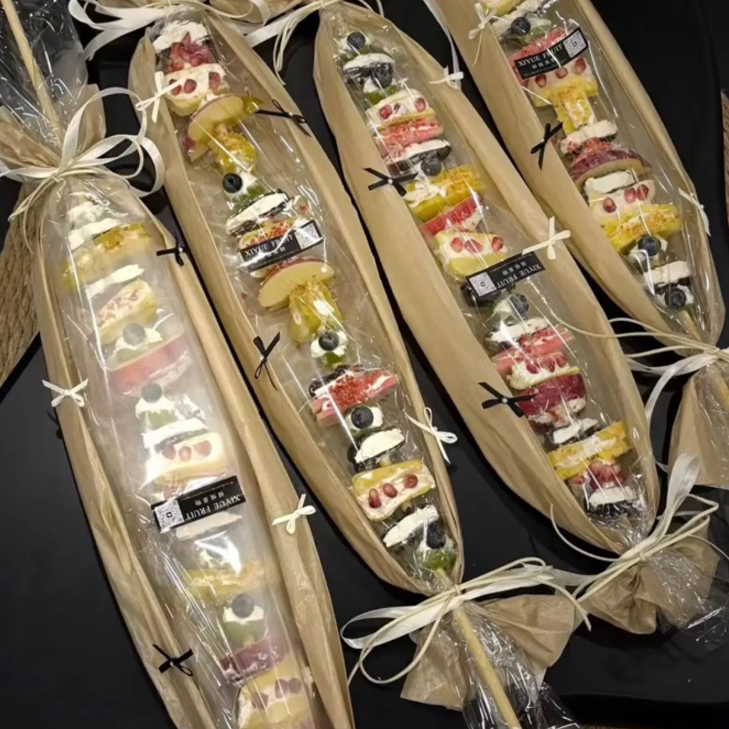 秋季冷萃酸奶水果夹一米果礼