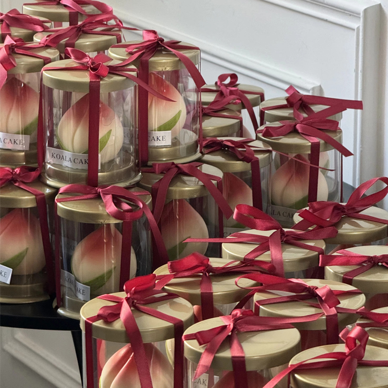 圆形2寸小号透明慕斯甜品西点