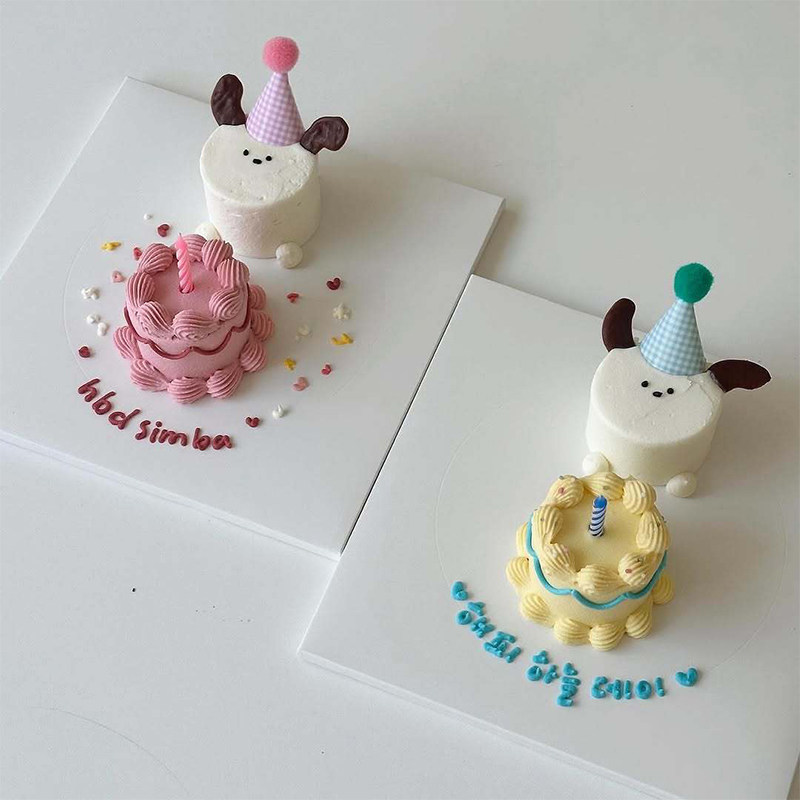 网红六一儿童节蛋糕装饰卡通儿童生日幼儿园款DIY小狗迷你帽插件,节庆用品/礼品,蛋糕/烘焙装饰用品,淘宝优惠券,粉丝福利购,淘宝优惠卷