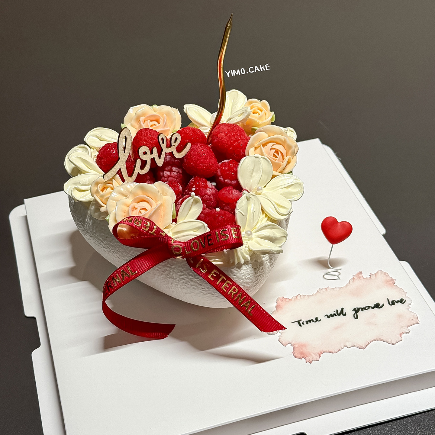 网红520情人节法式草莓爱心蛋糕装饰情侣告白木质love插件DIY丝带,节庆用品/礼品,蛋糕/烘焙装饰用品,淘宝优惠券,粉丝福利购,淘宝优惠卷