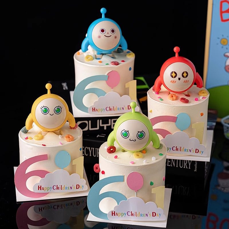 可爱61儿童节蛋仔派对蛋糕装饰摆件小仔仔公仔小朋友派对六一插件,节庆用品/礼品,蛋糕/烘焙装饰用品,淘宝优惠券,粉丝福利购,淘宝优惠卷