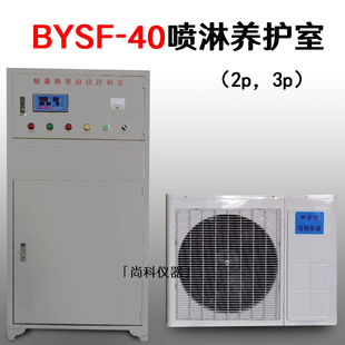 BYS 20养护室恒温恒湿控制仪 喷淋带3p2p空调BYS