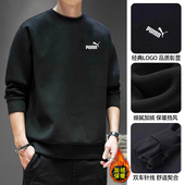 T恤加绒套头衫 奥莱男士 外穿 新款 保暖休闲运动长袖 卫衣男款 秋冬季
