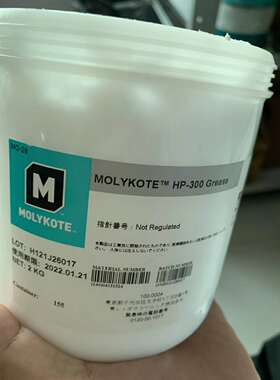 日本Molykote道康宁HP-300 Grease全氟聚醚高温白色打印机润滑脂