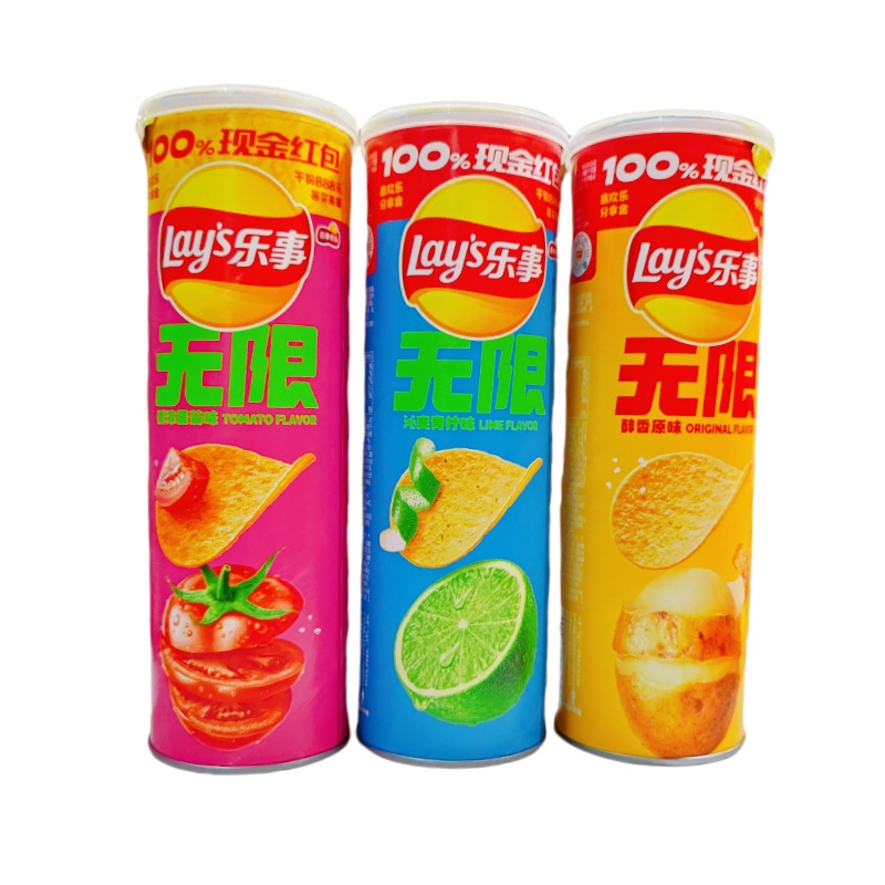 乐事鲜浓番茄味膨化食品