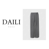 黛利百搭直筒针织显瘦休闲裤 3008 女DLZSW