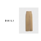 DL2308043 设计感直筒休闲裤 黛利新款 时尚