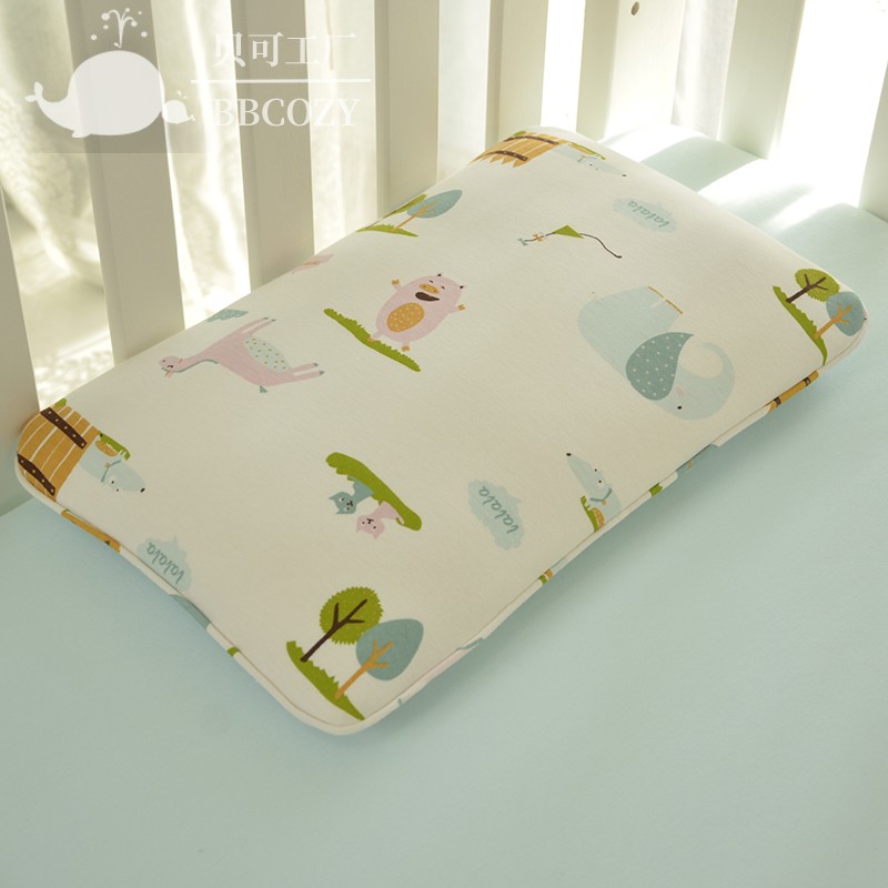 BBCOZY儿童枕棉花枕枕芯枕套纯棉