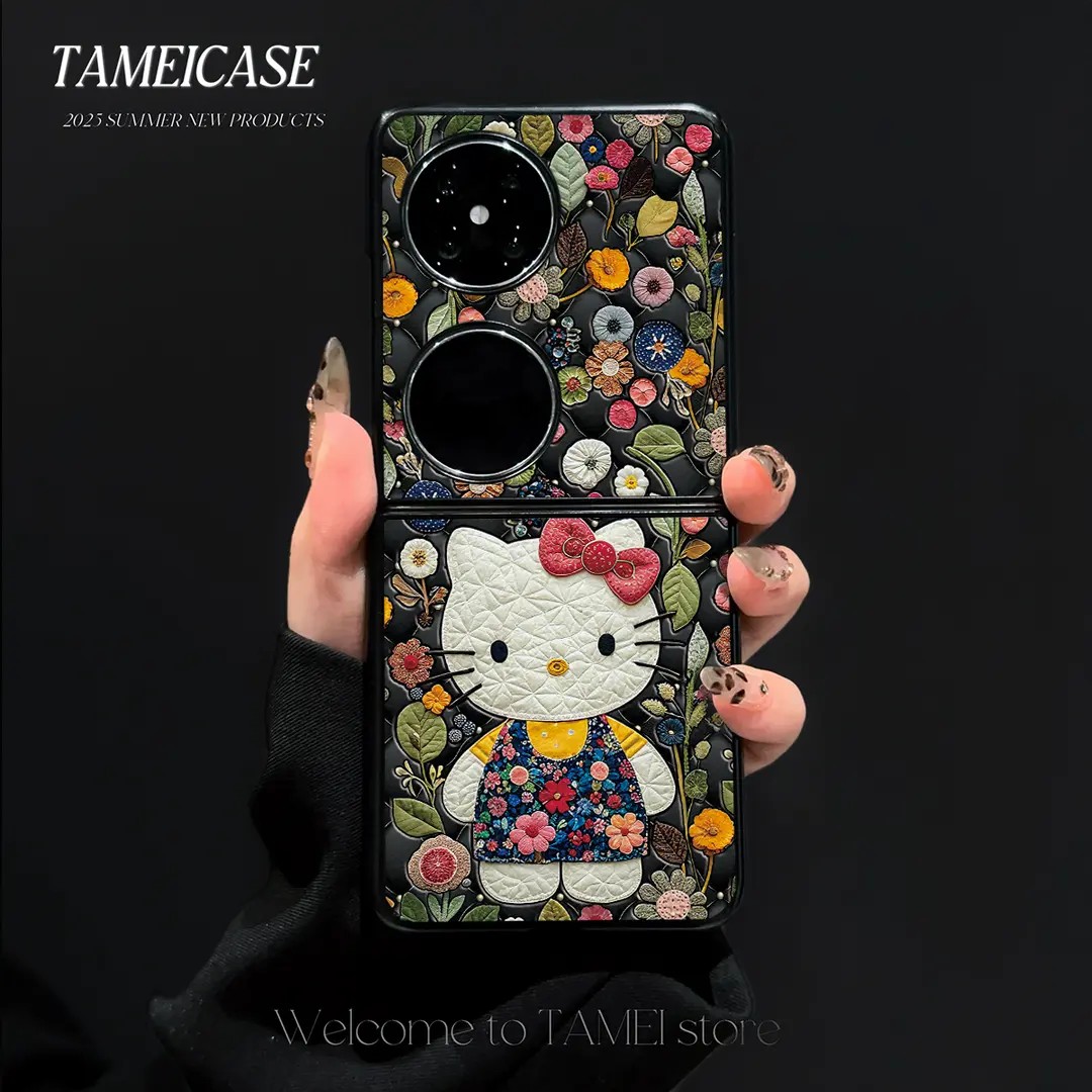 园丁KT猫羊皮适用华为pock