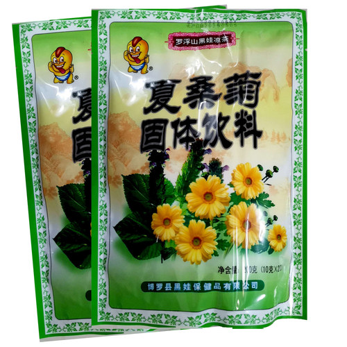 夏桑菊花凉茶降下广东凉茶饮料颗粒冲剂清凉茶固体饮料火速溶36包 - 封面