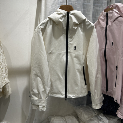 欧洲站2025秋季新款欧货女装宽松时尚休闲百搭纯色外套冲锋衣夹克