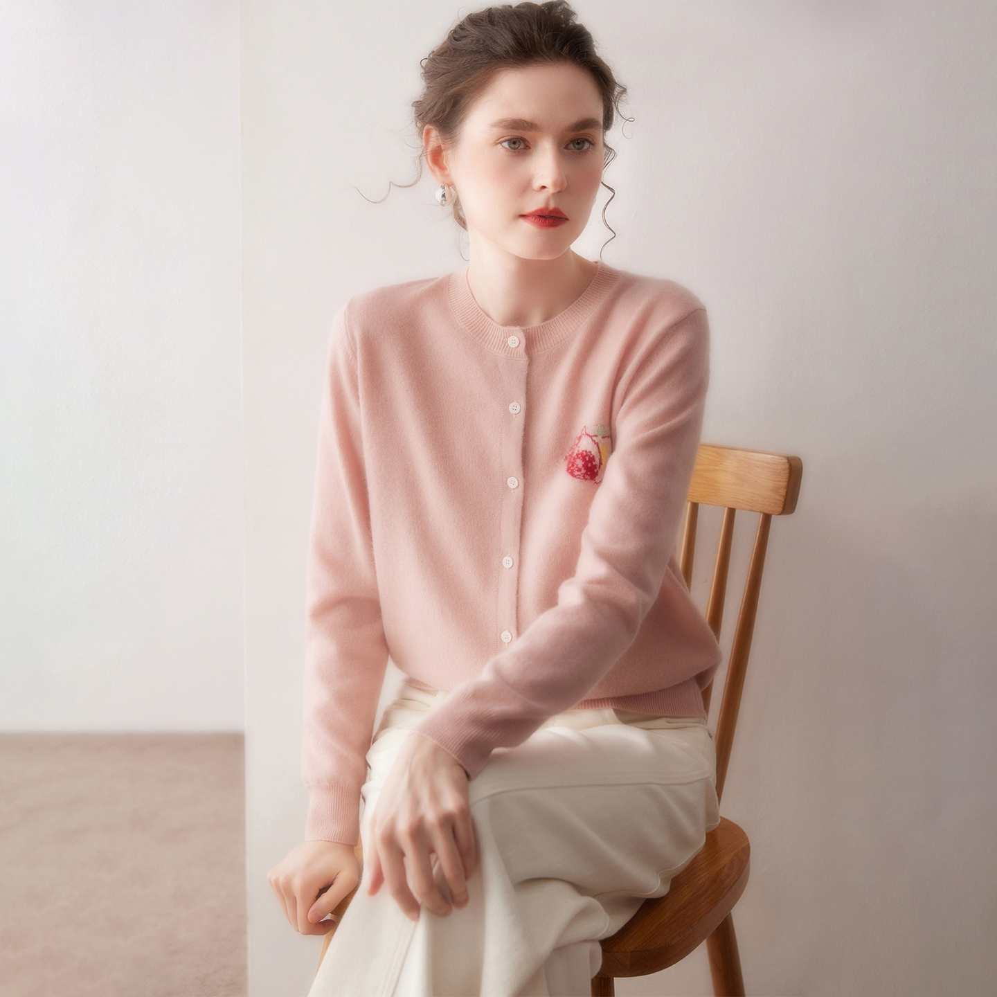 康赛妮baby绒A级100%纯山羊绒衫