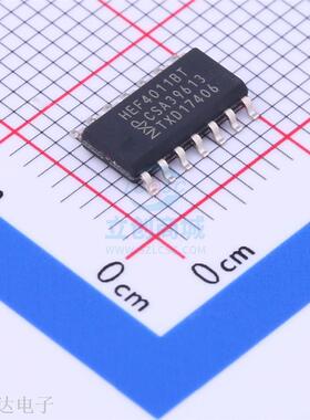 4000系列逻辑芯片 HEF4011BT,653 SOIC-14 原装现货 假一赔十
