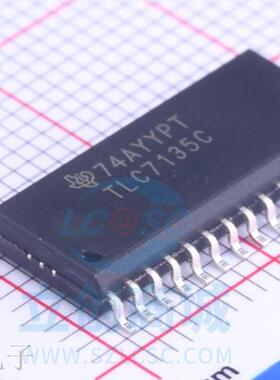 原装 | TLC7135CDWR SOP-28 TLC7135C 模数转换器 集成 IC芯片