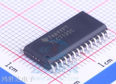 原装 | TLC7135CDWR SOP-28 TLC7135C 模数转换器 集成 IC芯片