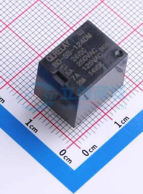 BD-SS-124DM QLRELAY 插件,15.6x12.2mm 现货