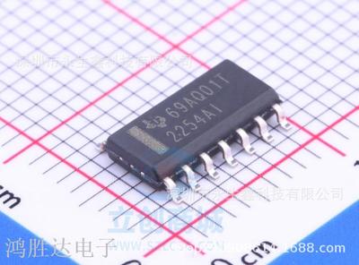 四路运算放大器TLC2254 TLC2254AIDR TLC2254AID SOP14全新原装
