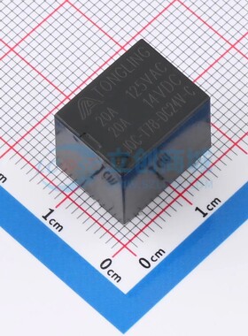JQC-T78-DC24V-C TLrelay(通灵) 插件,15.6x12.2mm 现货