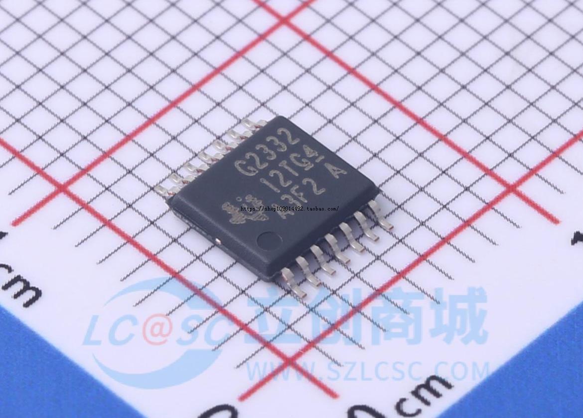 MSP430G2332 MSP430G2332IPW14R 丝印G2332 TSSOP14 处理器芯片