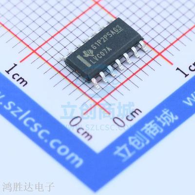 74系列逻辑芯片 SN74LVC07ADR SOIC-14 原装现货 假一赔十