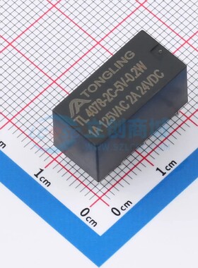 TL4078-2C-5V-0.2W TLrelay(通灵) 插件,20.5x10mm 现货