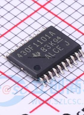 MSP430F1101AIPWR 贴片TSSOP-20 原装正品 16位微控制器芯片