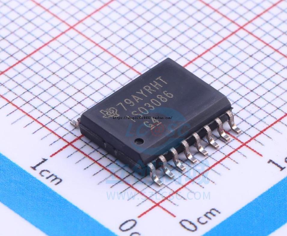 全新原装 ISO3086DWR SOP-16 数字隔离芯片