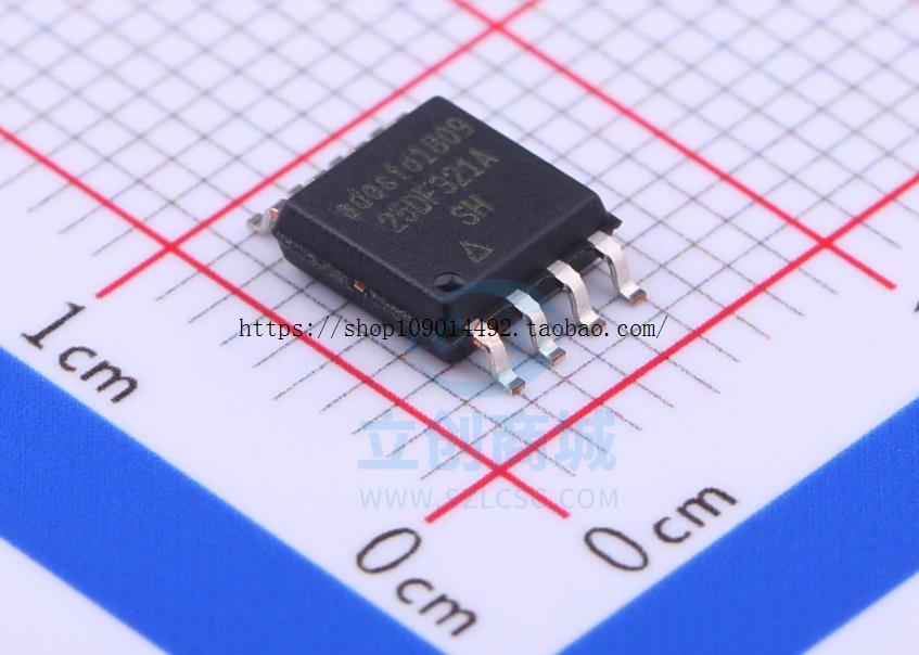 存储芯片 AT25DF321A-SH SOP8 丝印25DF321A AT25DF321A-SH-T
